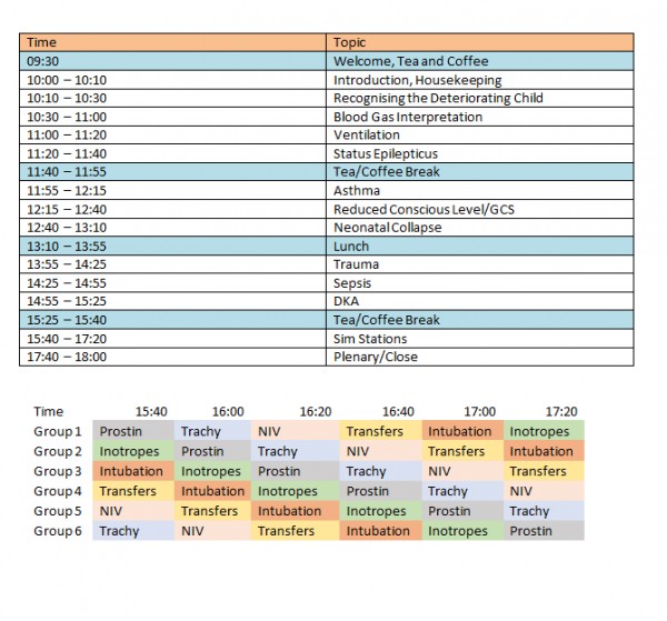 time table for hdu day