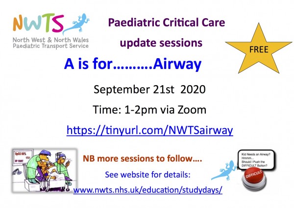 Airway Session Poster Poster to advertise the airway session