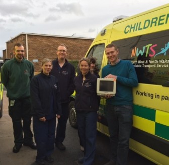 Emily Ffion Trust kindly donate MP5 to NWTS Emily Ffion Trust kindly donate MP5 to NWTS